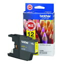 ブラザー工業 brother純正インクカートリッジイエロー LC12Y 対応型番:MFC-J6710CDW、MFC-J710D、DCP-J940N、DCP-J5...