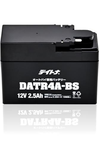 デイトナ(Daytona) YTR4A-BS互換品 バイク用 バッテリー 12V 密閉型 ゲルタイプ メンテナンスフリー 液入り充電済み DATR4A-BS