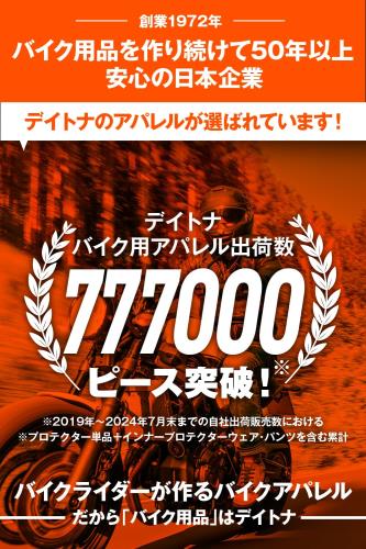 [デイトナ] バイク用 ジャケット 春秋冬 CE規格 ソフトプロテクター付属 防風 簡易...