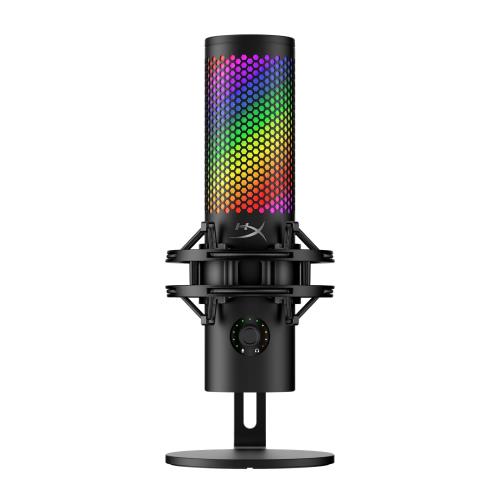 HyperX QuadCast 2 S コンデンサーマイク USBマイク RGBライティング ブラック テ...