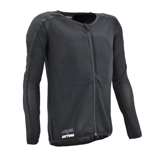 デイトナ(Daytona) SAS-TEC(サステック) バイク用 プロテクター インナー ウェア メッシュ CE規格 JMCA推奨 瞬間硬化 耐切創(HPPE)/ストレッチ生地 スリムフィット DP-001 ブラック Lサイズ 37443