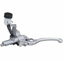 デイトナ NISSIN (ニッシン) バイク用 クラッチマスターシリンダー 横型 5/8インチ シルバーボディ/バフクリアーレバー 61753(2)