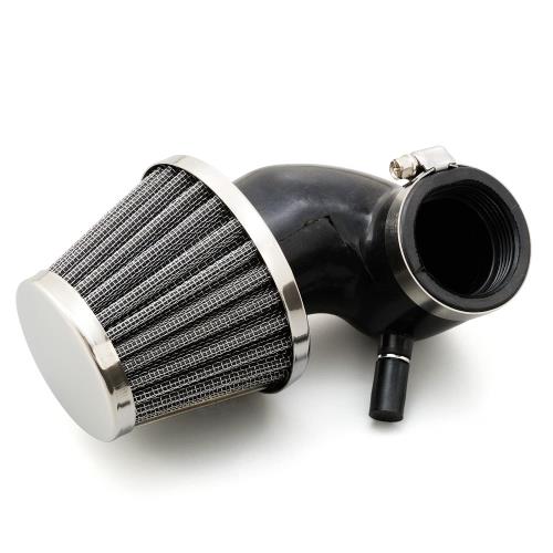 デイトナ(Daytona) バイク用 エアフィルター 取付口径φ35 (φ5ニップル付) 90°Lタイプ 排ガス対策モデル対応 NEWスーパーエアフィルター 45514