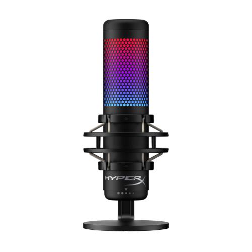 HyperX QuadCast スタンドアロンマイク　HX-MICQC-BK Amazon.co.jp: HyperX QuadCast スタンドアロンマイク