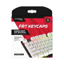 日本語配列 ハイパーエックス(HyperX) PBTキートップ フル108キーセット ホワイト 2年保証 519T5AA#ABJ(2)