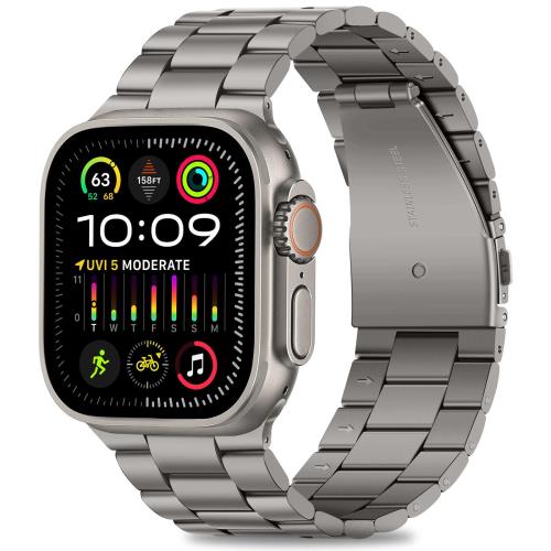 [HITZEE] 2024���� Band ����ѥ��֥� Apple Watch �Х�� Ultra 49mm ���åץ륦���å��Х�� ���ƥ�쥹�᥿���ӻ��ץХ�...