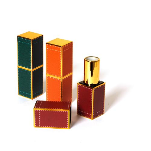 リップケース リップバーム容器 3本セット 3色 口紅管 チューブ リップ容器 リップバームチューブ 口紅チューブ 手作り diy用 詰め替え 空ボトル 口紅手作り 容器