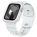 Suitisbest コンパチブル アップルウォッチ バンド シリコン Apple Watch バンド スポーツ 頑丈なTPU保護カバー付き iWatch Se...