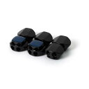 コードストッパー 2穴 4mm 6個入り コードロック 紐止 靴紐 留め具 ドローコード ストッパ ストラップ パラコード 帽子用あごひも コードロック 手作り 留め具 材料 素材 パーツ DIY 手芸 ハンドメイド材料 88HL