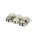 コードストッパー 2穴 4mm 6個入り コードロック 紐止 靴紐 留め具 ドローコード ストッパ ストラップ パラコード 帽子用あごひも コードロック 手作り 留め具 材料 素材 パーツ DIY 手芸 ハンドメイド材料 88LY
