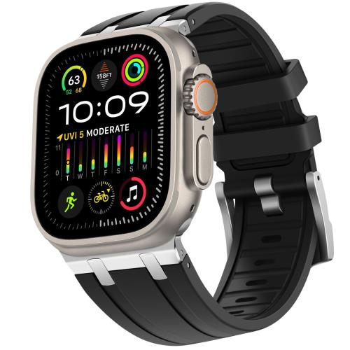 [HITZEE] Band ����ѥ��֥� Apple Watch Ultra �Х�� 49mm 46mm 45mm 44mm 42mm�����ƥ�쥹�ݥ����ץ�����...