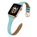 コンパチブル apple watch バンド レディース レザー アップルウォッチ バンド細いタイプ40mm 41mm 38mm 44mm 45mm 46mm ...