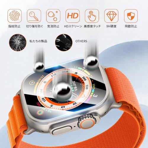 3枚YUGYUG Apple Watch 保護フィルム 42mm Apple Watch フィルム PET複合材 [日本製素材複合炭素繊維] AppleWatch 3/2/1フィルム アップルウォッチ3/2/1 フィルム 対応 キズ防止 耐衝撃 アップルウォッチ 保護フィルム AppleWatch 3/2/1 42mm 専用