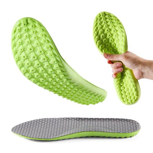 楽天FIDELAAizgalxor ハニカム 滑り止め シリコン インソール、高弾性 超軽量 通気性 吸汗防臭 スポーツ アーチサポート 中敷き、衝撃吸収 立ち仕事 男女兼用 靴底 （XXS （22.5cm ~ 23.0cm））