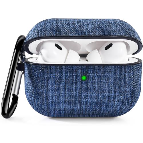 CAGOS AirPods Pro 2 専用ケース 2022専用 エアーポッツプロ カバー アップルイヤホン保護 収納ケース 分離式 カラビナ付き LEDライト...