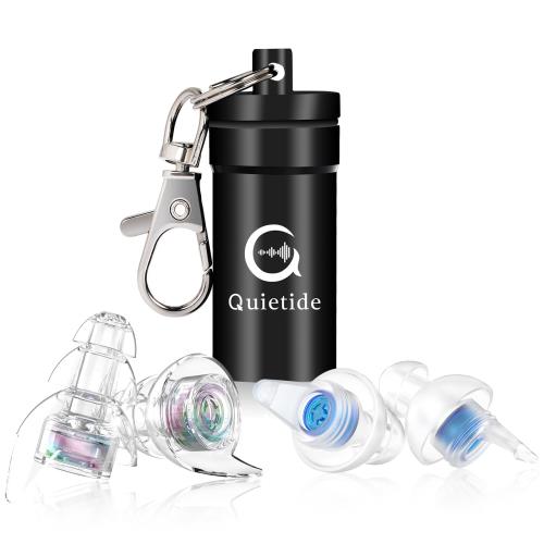 ライブ用耳栓 Quietide 耳栓 ライブ イヤープロテクター 聴覚障害予防 コンサートやフェス、クラブなど..