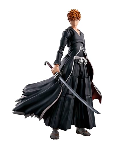 TAMASHII NATIONS S.H.フィギュアーツ BLEACH 黒崎一護 -月牙天衝- 約155mm PVCABS製 塗装済み可動フィギュア