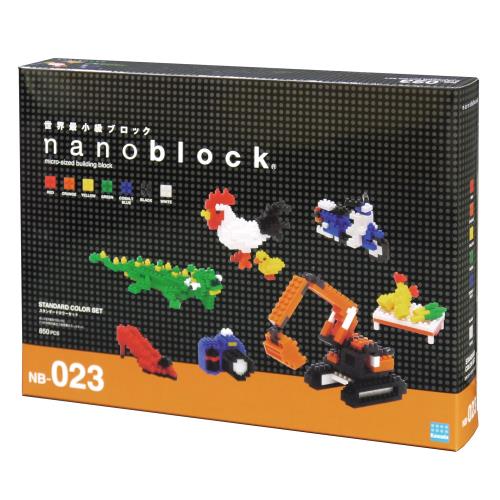 nanoblockナノブロック スタンダードカラーセット NB-023