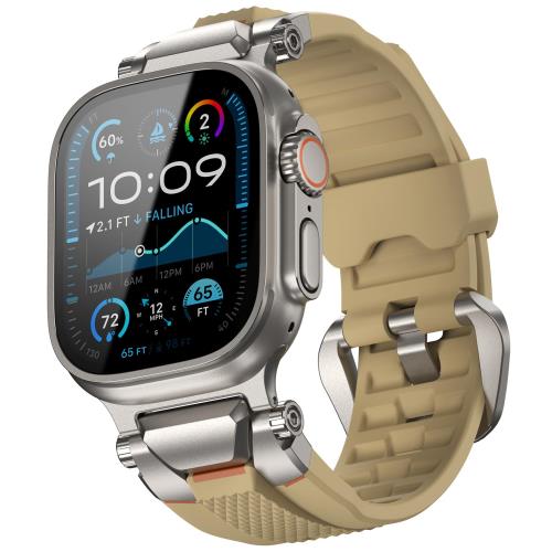 ULTIMAL �����å� �Х�� for Apple Watch Ultra 3/2/1�б� 49mm/46mm/45mm/44mm ��󥺥�ǥ롢���ꥳ��Х�...