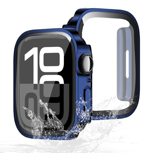 対応機種本製品はapple watch 40mm専用ケースです。Apple Watch Series SE3/SE2/SE/6/5/4 40mm 用 ケース。ご購入前、ご設備のモデル番号をご確認ください。 全面保護カバー高透明度の日本製ガラ...