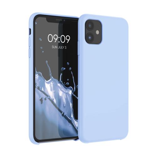 kwmobile スマホケース Apple iPhone 11対応 ケース - TPU リキッド シリコン カバー - 耐衝撃 傷防止 サラサラ Case