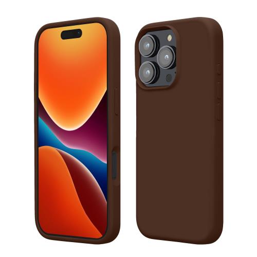 kwmobile スマホケース Apple iPhone 16 Pro対応 ケース - TPU リキッド シリコン カバー - 耐衝撃 傷防止 サラサラ Case