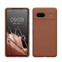 kwmobile スマホケース Google Pixel 7a対応 ケース - TPU リキッド シリコン カバー - 耐衝撃 傷防止 サラサラ Case