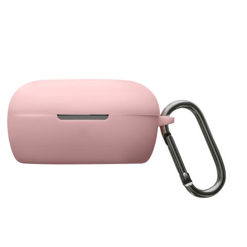 kwmobile イヤホンケース Bose QuietComfort Earbuds対応 ケース - ワイヤレスイヤホン シリコン 落下防止 アンティークピンク