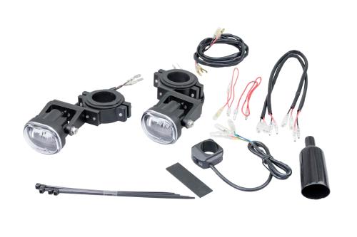 楽天FIDELAキジマ（Kijima） W230/メグロS1（2025y-） バイクパーツ LEDフォグランプKIT ホワイト 205-6164