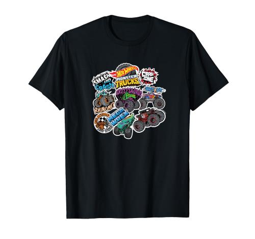 ホットウィール(Hot Wheels) モンスタートラック ステッカー Tシャツ