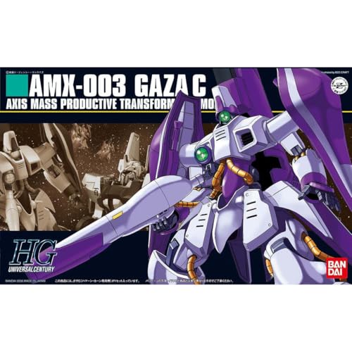 HGUC 機動戦士Zガンダム AMX-003 ガザC ハマーン・カーン専用機 1/144スケール 色分け済みプラモデル