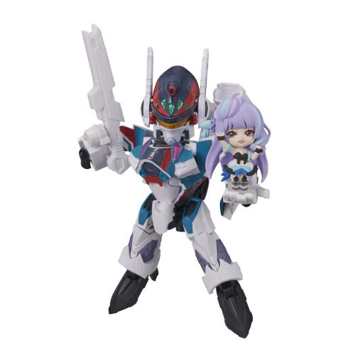TAMASHII NATIONSTINY SESSION 마크로스Δ VF-31S 지크프리드(아라드·멜더스기) with 미운·긴느메일 약 100mm PVCABS제 도장이 끝난 가동 피규어