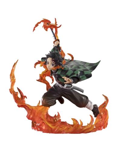 TAMASHII NATIONS 피규어츠 ZERO 귀멸의 칼날 가문 탄지로 연옥 鍔 ver. 약 195mm PVCABSPC제 도장이 끝난 완성품 피규어