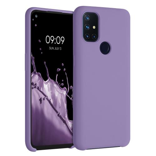 乐天商城 - kwmobile スマホケース OnePlus Nord N10 5G対応 ケース - TPU リキッド シリコン カバー - 耐衝撃 傷防止 サラサラ Case