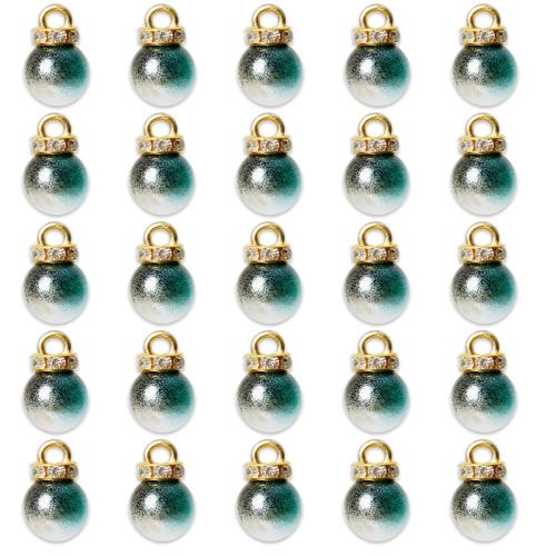 [Proooooces] フェイク パール 25個 10mmチャーム しずく ハンドメイド 手芸 アクセサリー パーツ ピアス イヤリング 手作り 材料 素材 DIY 手芸 ハンドメイド材料 2