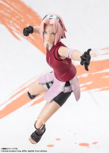 TAMASHII NATIONS S.H.フィギュアーツ NARUTO-ナルト- 春野サクラ -NARUTOP99 Edition- 約135mm PVCABS製 塗装済み可動フィギュア