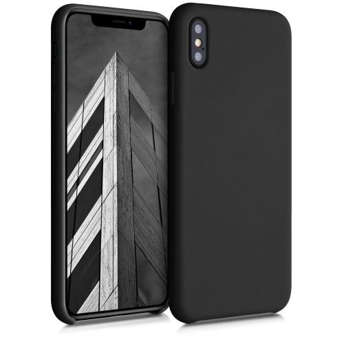 kwmobile スマホケース Apple iPhone XS Max対応 ケース - TPU リキッド シリコン カバー - 耐衝撃 傷防止 サラサラ Case