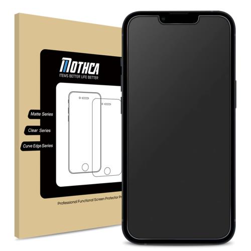 Mothca アンチグレア強化ガラス iPhone 13 mini対応 液晶保護フィルム サラサラ タッチ感 日本旭硝子製素材 反射防止 指紋防止 硬度9H 飛散防止 キズ防止 衝撃吸収 撥油性 疎水性 ゲームフィルム