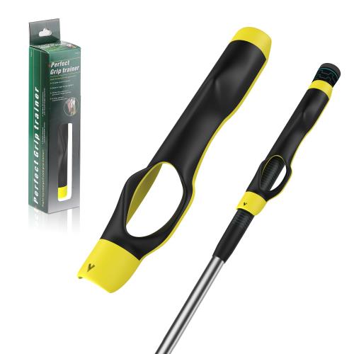 MoKo グリップトレーナー グリップスイング ゴルフ練習用品 トレーニング器具 スイング 素振り 初心者..