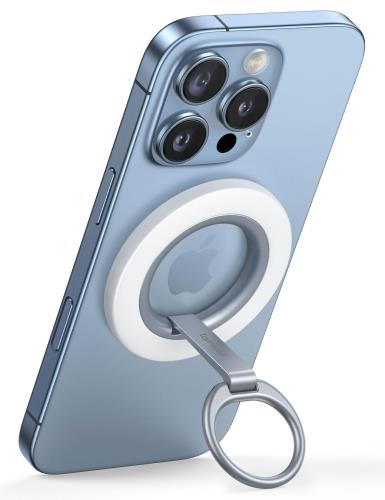 2025二段式・縦置き Lamicall マグセーフ スマホ リング : MagSafe対応 リング マグネット式 スマホリング ホルダー iphone 磁石 リング 携帯 バンカーリング magsafe リング 横置き 360度回転 磁気増強 メタルリング付き 取り外し iPhone 16 16 Plus 16 pro 16 pro max 15 1