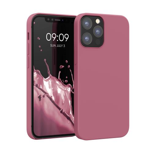 Rakuten - kwmobile スマホケース Apple iPhone 12 / iPhone 12 Pro対応 ケース - TPU リキッド シリコン カバー - 耐衝撃 傷防止 サラサラ Case