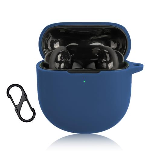 For BOSE QuietComfort Ultra Earbuds 第2世代 ケース 全面保護カバー Greerass シリコンケース キズ防止 耐衝撃 充電対応 紛失防止 防水 防塵 着脱簡単 シリコン製 落下防止 柔らかい 軽量 (ブルー)