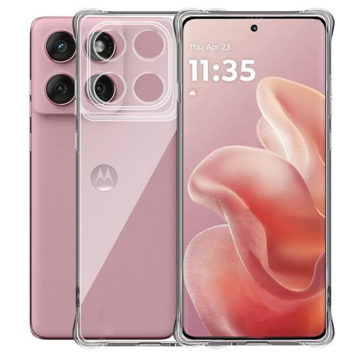 乐天商城 - For Motorola Moto EDGE 60/60 Fusion ケース クリア TPU素材 耐衝撃 衝撃吸収 全面保護 カメラ保護 薄型 軽量 Greerass ソフトカバー 滑り止め 黄ばみ防止 指紋防止 透明 耐久 インストール簡単