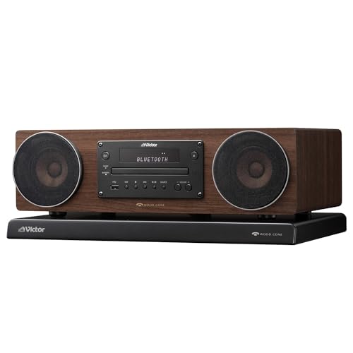 JVCケンウッド Victor EX-D6SET ミニコンポ EX-D6 オーディオボード LK-EX10 セット Bluetooth ウッドコーンシリーズ ハ...