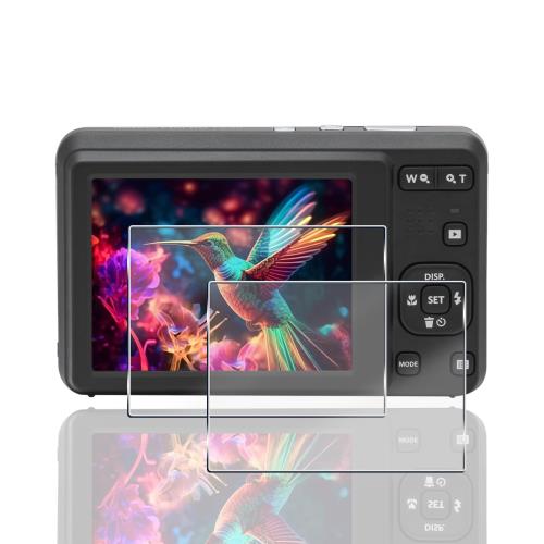 2枚セット 用 KODAK PIXPRO FZ55 / FZ45 保護フィルム 2枚 PIXPRO FZ55 / FZ45 フィルム 日本旭硝子素材 9H強度 対応 KODAK PIXPRO FZ55 ガラスフィルム 強化ガラス