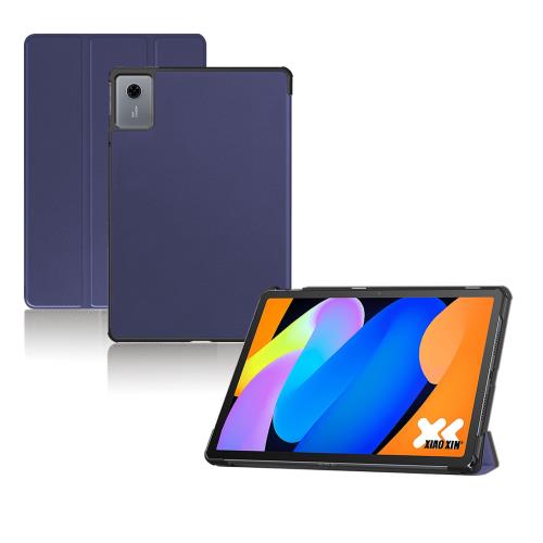 Printer Covers - For Lenovo Xiaoxin Pad 2025 ケース 11インチ タブレット 保護ケース 高級PU レザー 全面保護 調節可能 衝突防止 防水防汚 薄型軽量 良い手触り Greerass 長持ち スタンド機能付き タブレット ケース (ブルー)