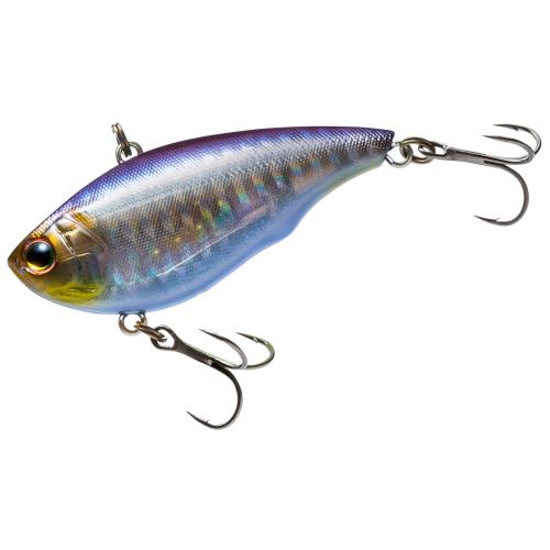 DUEL(デュエル) HARDCORE(ハードコア) バスルアー ラトゥール バイブ 55mm シンキング 06:ケイムラゴーストワカサギ シミーフォール