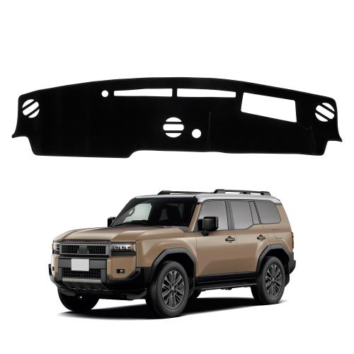 Cartist 新型ランドクルーザー250 に適用 ダッシュボードマット ダッシュボードカバー HUD有り車専用 LAND CRUISER 250系 2024年-現行 ランクル250 映り込み軽減 日焼