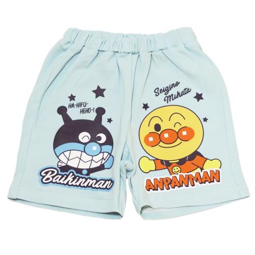 [バンダイ] スウェットパンツ jksa7392 アンパンマン 夏物 ハーフパンツ ベビー サックス
