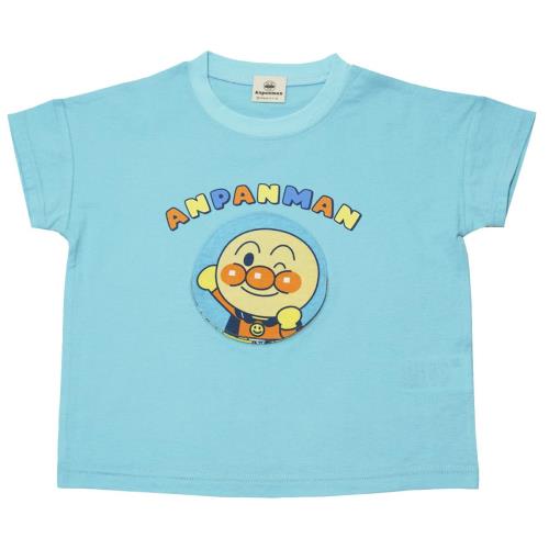 [バンダイ] クラシック sa3073 アンパンマン 半袖Tシャツ ベビー ブルー